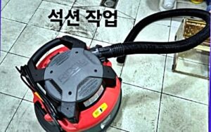 슬러지 제거 석션 작업